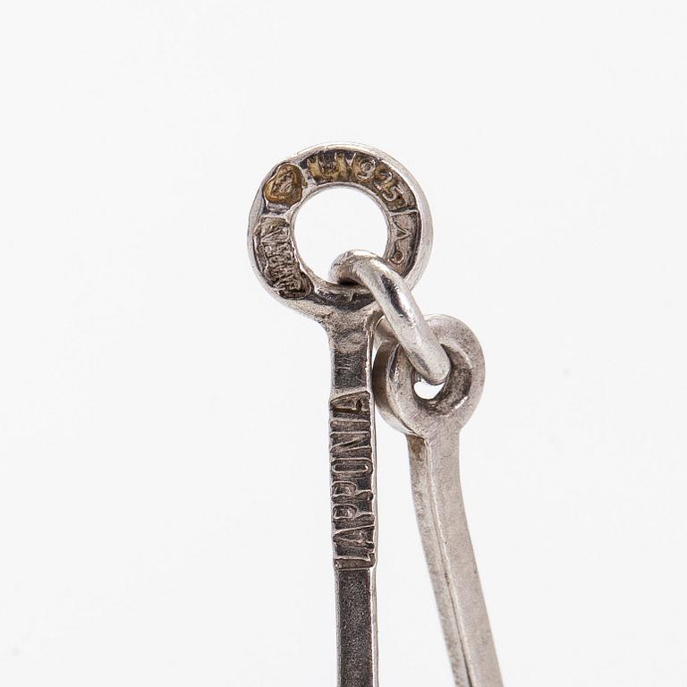 Björn Weckström, kaulaketju, "Hopeapolku", sterlinghopeaa, Lapponia.