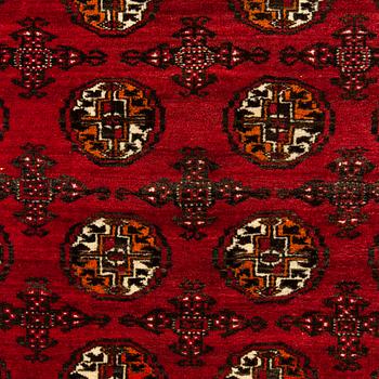 Matta, Tekke, Turkmen, semaintik, ca 144 x 114 cm.