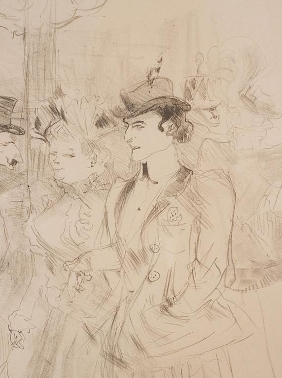 Henri de Toulouse-Lautrec, 'Promenoir'.