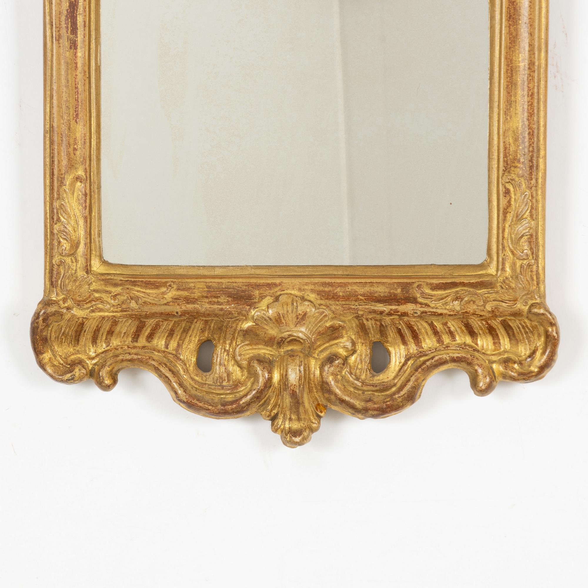 Mirror, Rococo, mid-18th century.