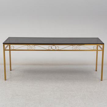 a 1970's-80's console table.