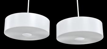 TAKLAMPOR, ett par, Luxus, 1900-talets andra hälft. Höjd 75 cm.