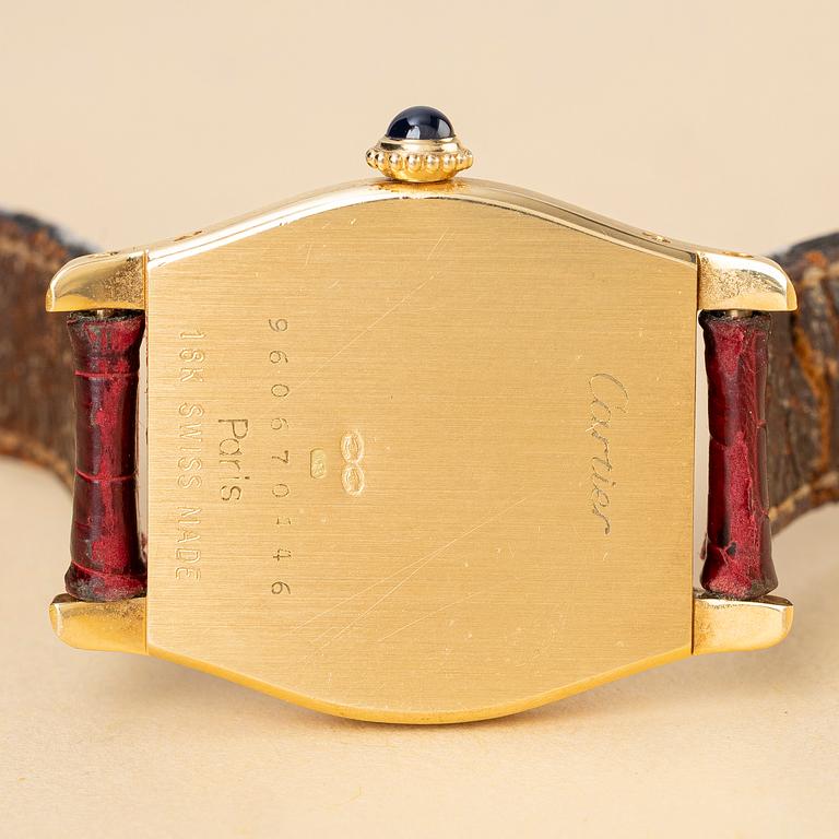 Cartier, Tortue, "Swiss Dial", ca 1980.