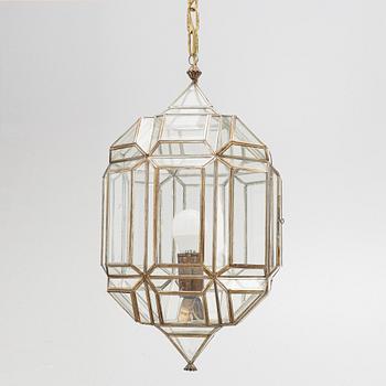 Ceiling lantern, 20th century.