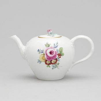 TEKANNA, porslin, Meissen, 18/1900-tal.