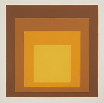 908. Josef Albers, Untitled, from: "Hommage auc carré".