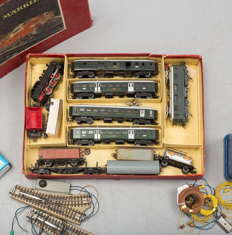 A Märklin train set, second half of the 20th cenutry.