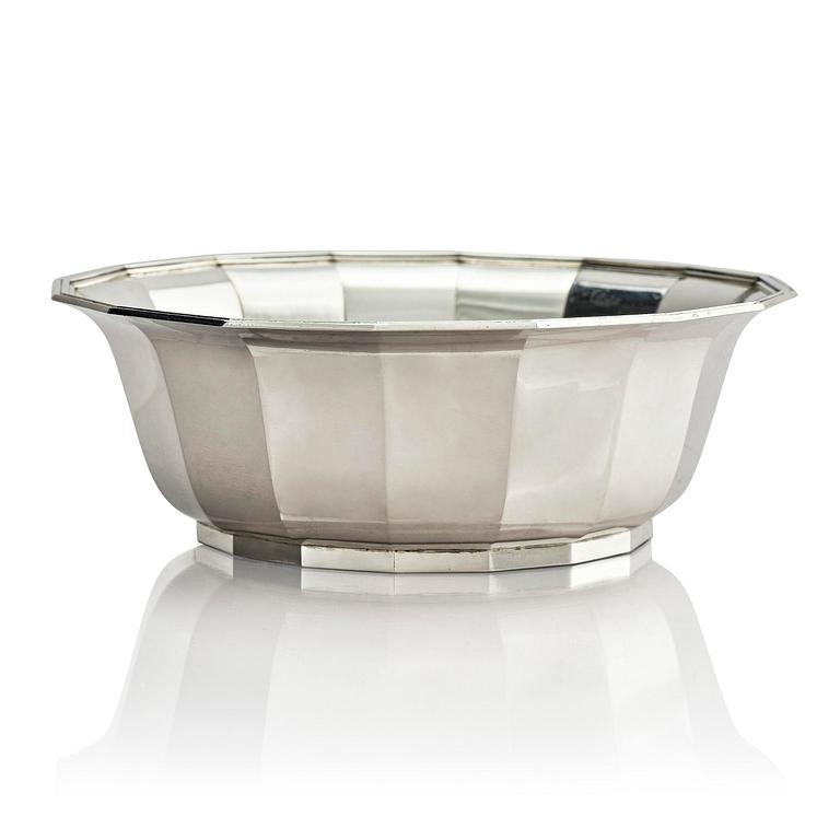 Wiwen Nilsson, a sterling silver bowl, Lund, Sweden 1966.