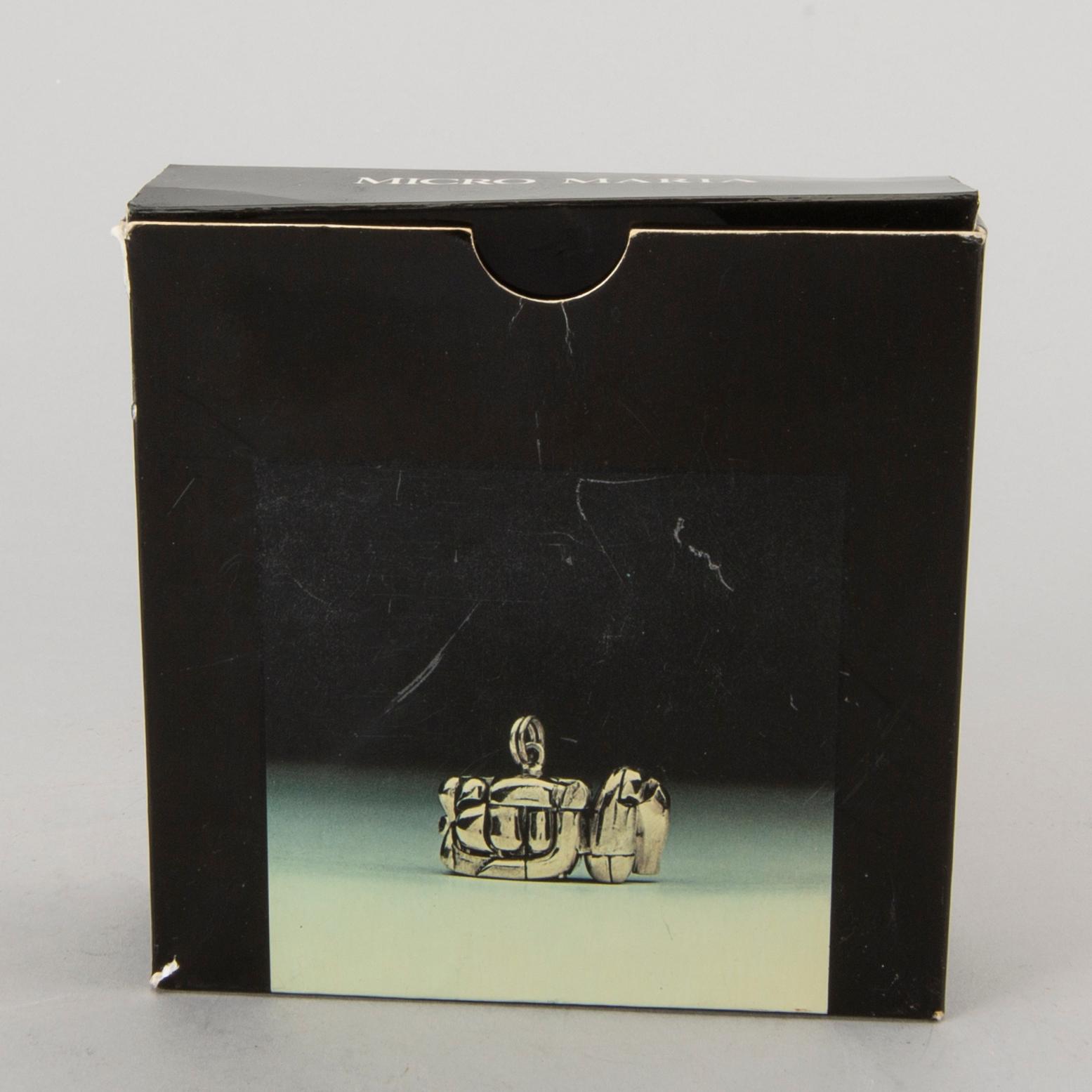 MIGUEL ORTIZ BERROCAL, a bronze pendant/sculpture.