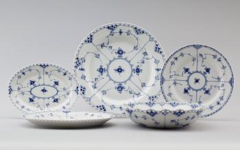 SERVISPORSLIN, 5 delar, Royal Copenhagen.