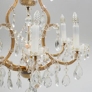 A Venetian style chandelier, second half of the 20th Century.