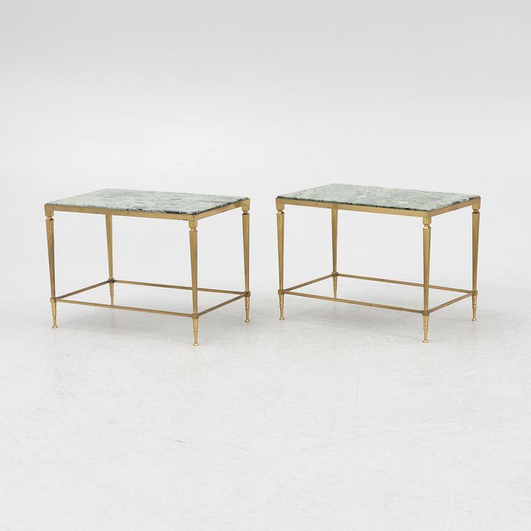 A pair of sidetables, Italy, second half of the 20th Century.