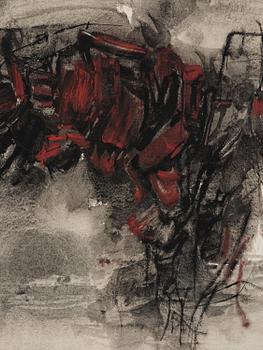 Chu Teh-Chun, "Composition No. 121".