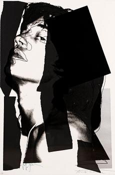 417. Andy Warhol, "Mick Jagger".