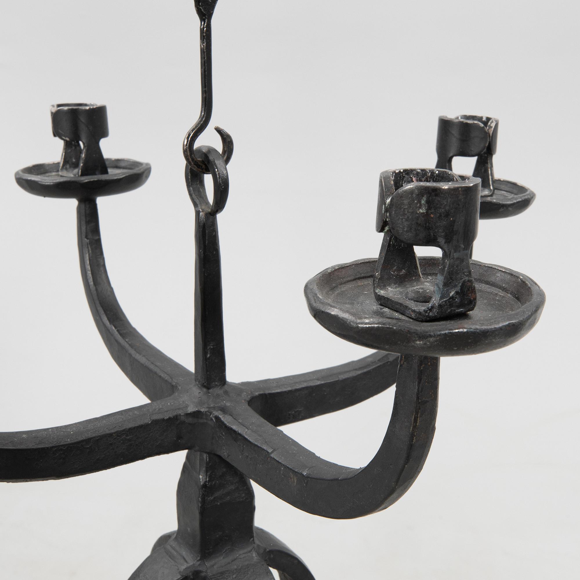 Bertil Vallien, ljuskrona, Kosta Smide 1900-talets andra hälft.