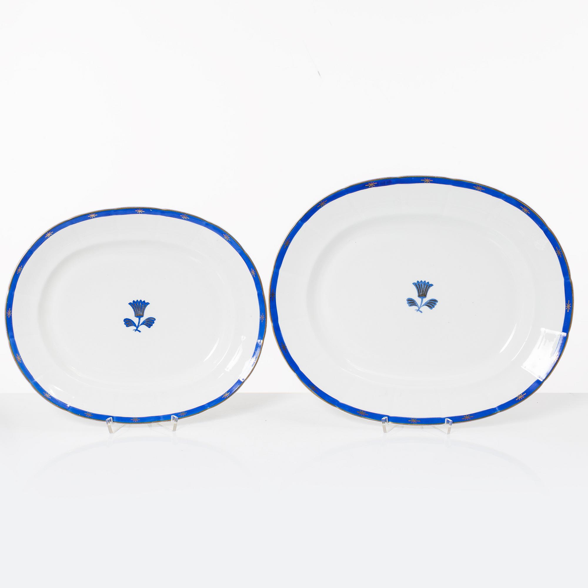 Wilhelm Kåge, mat- och kaffeservis, 65 delar, "Guldstjärna" Gustavsberg.