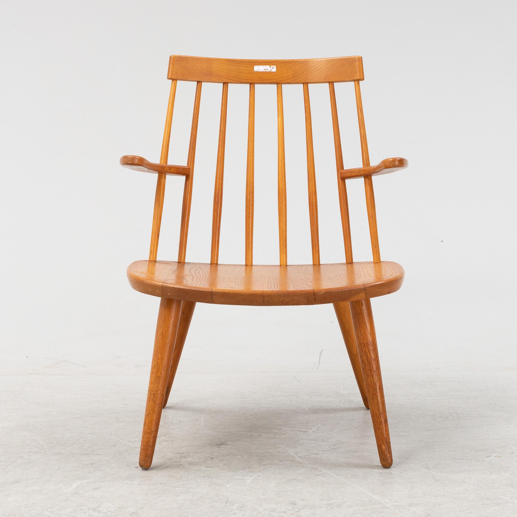 Yngve Ekström, karmstol, "Sibbo", Stolab, 1950-tal.