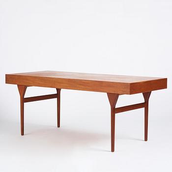 Nanna Ditzel, a teak desk, Søren Willadsen, Denmark 1960s.