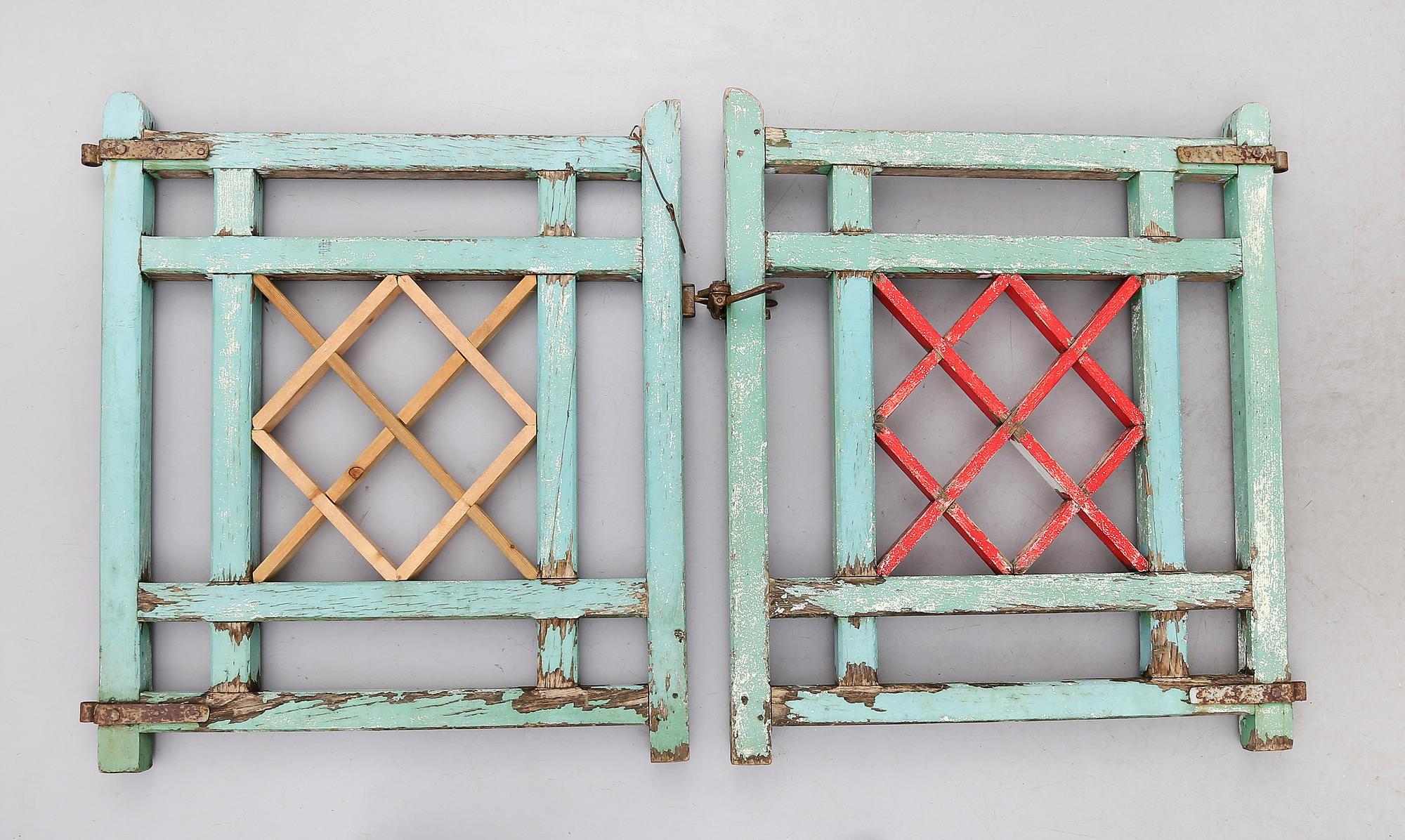 GRINDAR, 1 par, 1900-talets första hälft.