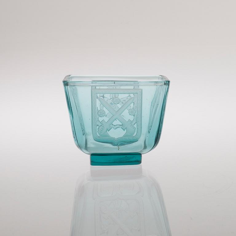 MALJA, lasia "Mottimalja" 1939-1940, Riihimäen Lasi Oy.