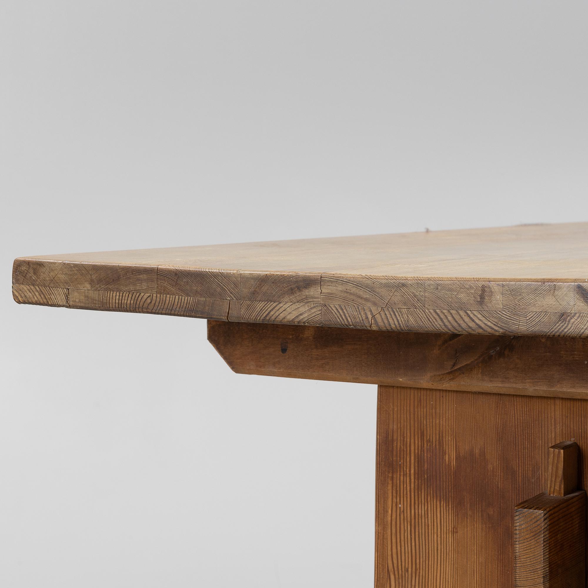 Dining table, sports cabin model, 1930s-40s.