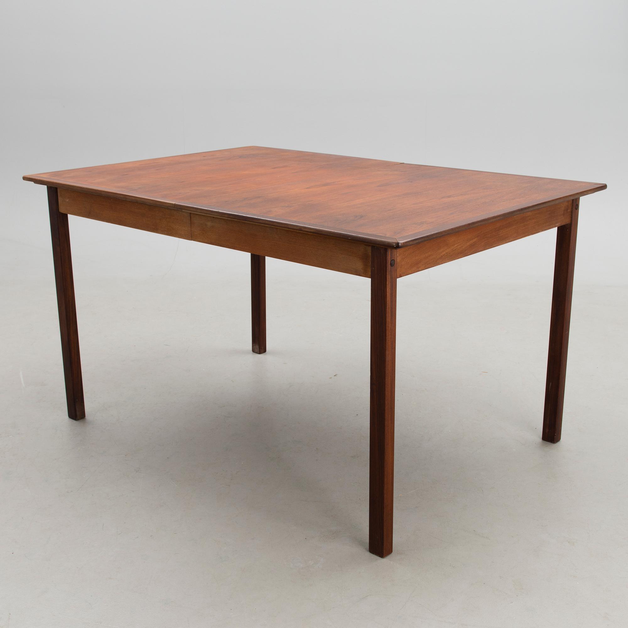 A 1960s 'Tectonia' dining table for Asko, Finland.
