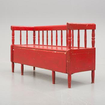 BARNSOFFA, gustaviansk stil, 1800-talets slut.