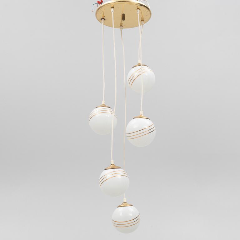 A ceiling lamp, second half of the 20th Century.