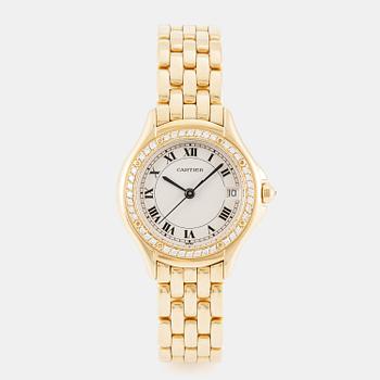 1037. Cartier, Cougar Classique, ca 1990.