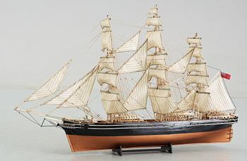 BÅTMODELL, 1900-tal.