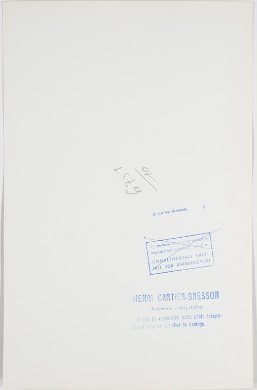 HENRI CARTIER-BRESSON,