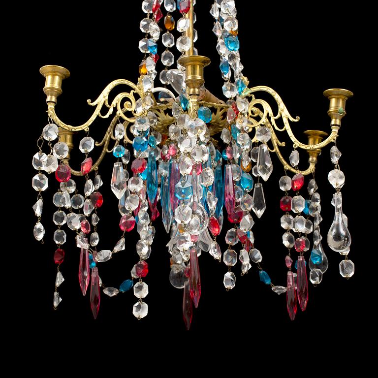 A late 1800's chandelier.