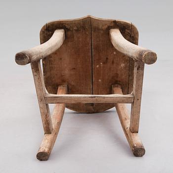 STOL, allmoge, 1800-talets mitt.