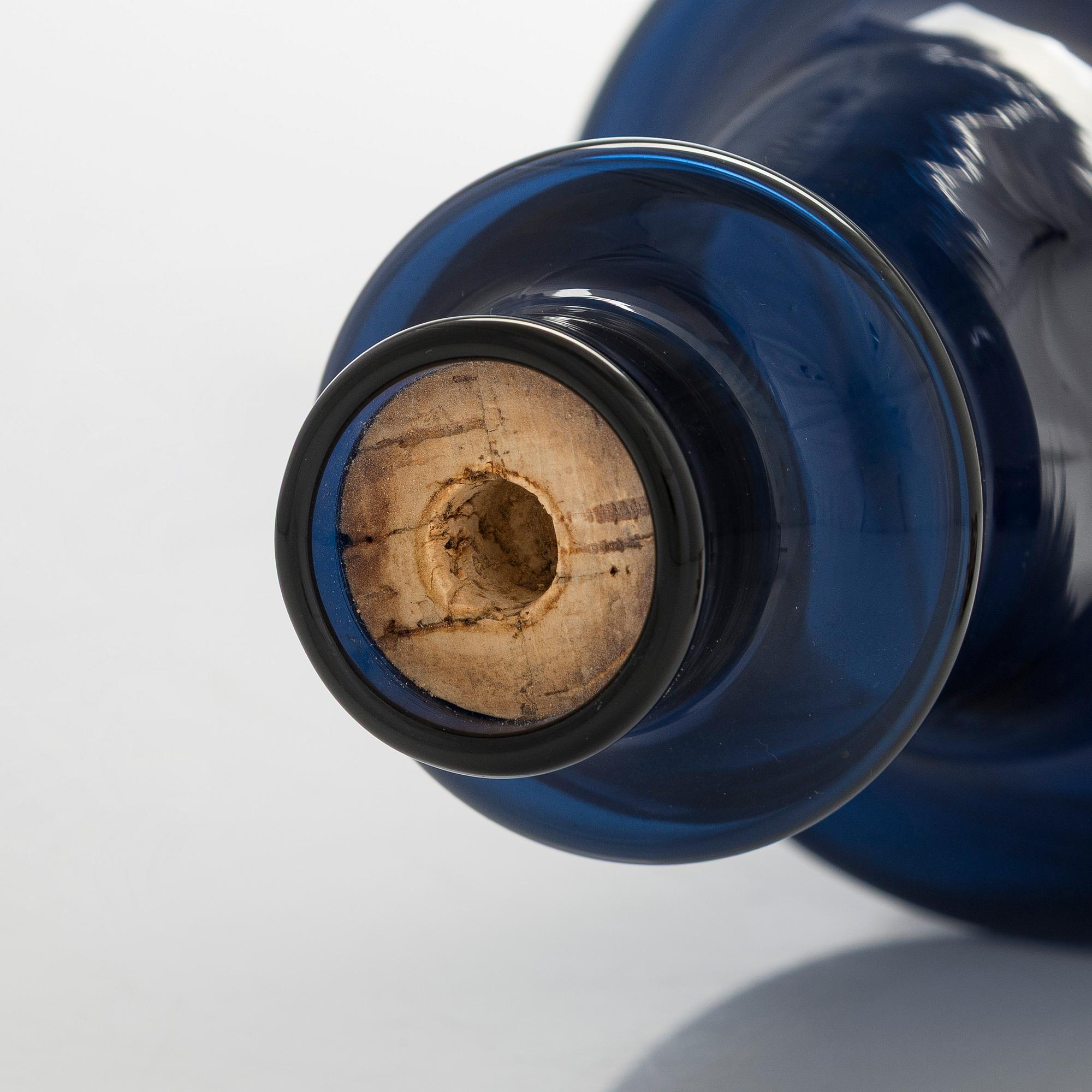 aj Franck, karaff, modell 1502, signerad Nuutajärvi Notsjö-62-.