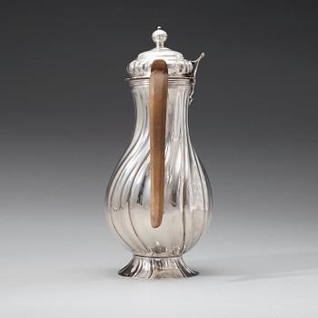 KAFFEKANNA, av Johan Christoph Engelbrecht, Augsburg 1749-1751.