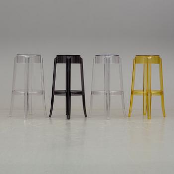 Philippe Starck · BARPALLAR, 4 st, "Charles Ghost", Philippe Starck, Kartell.