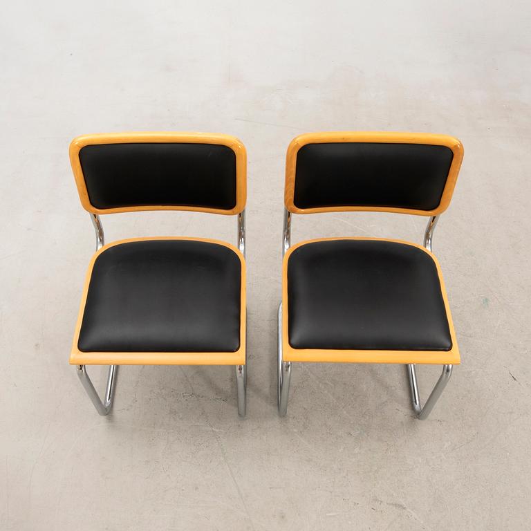 Chairs, 4 pieces, Italy, late 20th century.