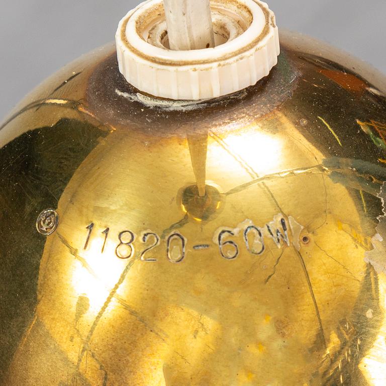 A Böhlmarks ceiling lamp, 1940/50s.