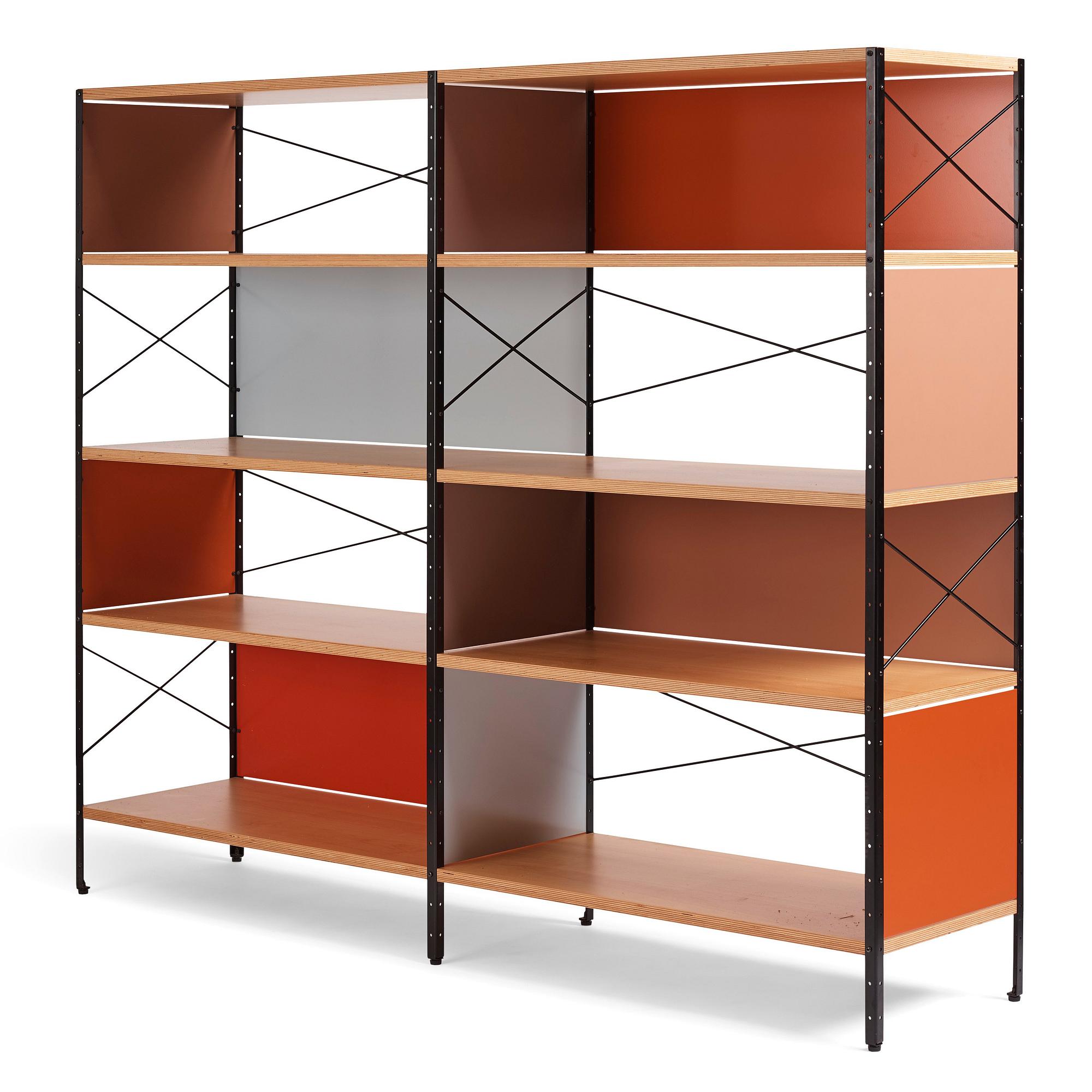 Charles & Ray Eames, hyllsystem, "ESU-Eames Storage Unit", Vitra, 2015.