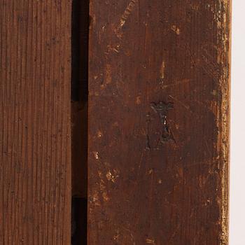 Spegel, av Johan Åkerblad 1780 (mästare i Stockholm 1758-99), signerad, Gustaviansk.