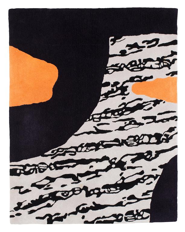Maria Löw, MATTA. "Modul II". Handtuftad. 189 x 146,5 cm. Designad av Maria Löw 1987-88.
