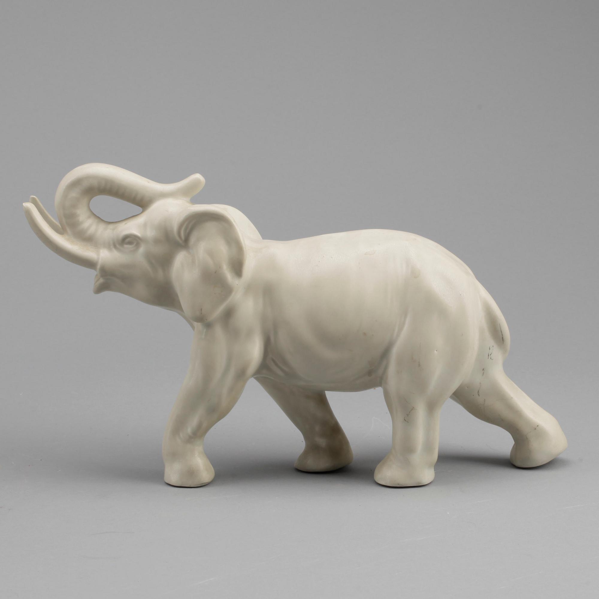 FIGURINER, 2 st, lergods, Anna-Lisa Thomson, Upsala-Ekeby.