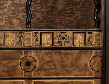 KABINETTSKÅP, Isidor Hörlin, tillskriven, 1920/30-tal.