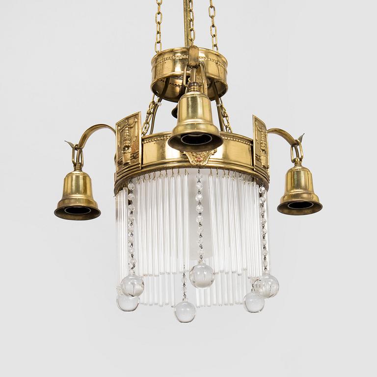 Chandelier, early 20th century.