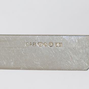 Cutlery service, 52 pieces, silver, "Vasa", GAB, Stockholm, 1931-54.