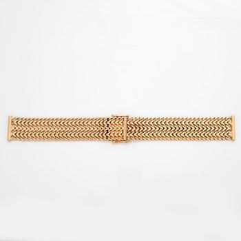 KLOCKLÄNK, 18K guld.