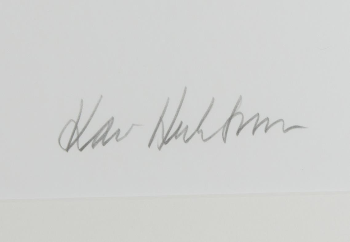 KARI HUHTAMO, litografia, signeerattu, päivätty 1991 ja 74/180.