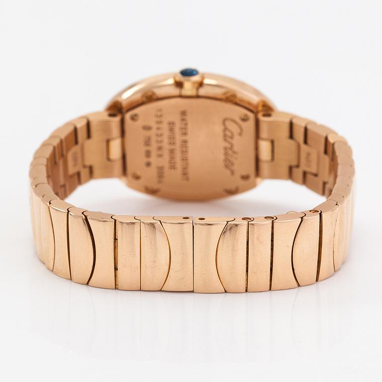 Cartier, Baignoire, rannekello, 23 x 32 mm.