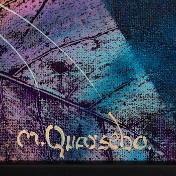 Michael Qvarsebo, acrylic on canvas, signed.