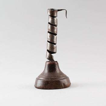 LJUSSTAKE, smide, 1700-tal.